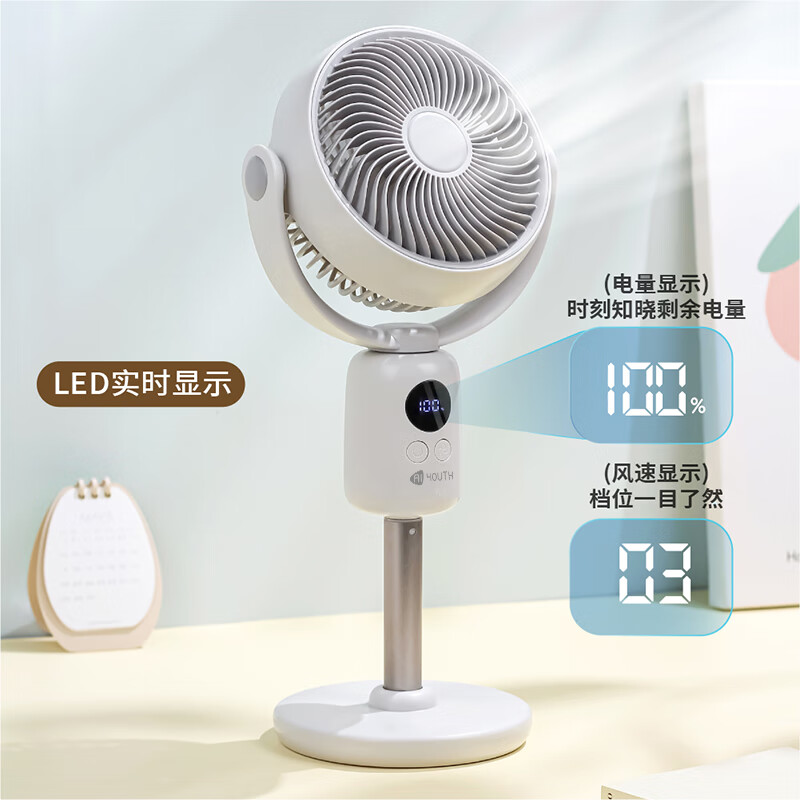 艾青春智能升降风扇JAF18(带遥控)高清大图