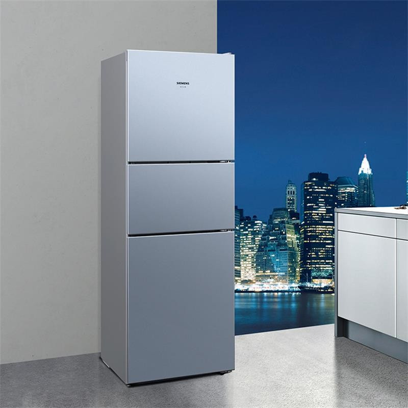 西门子(siemens)kg28nv290c 271升大容量三门冰箱家用 风冷无霜 水润