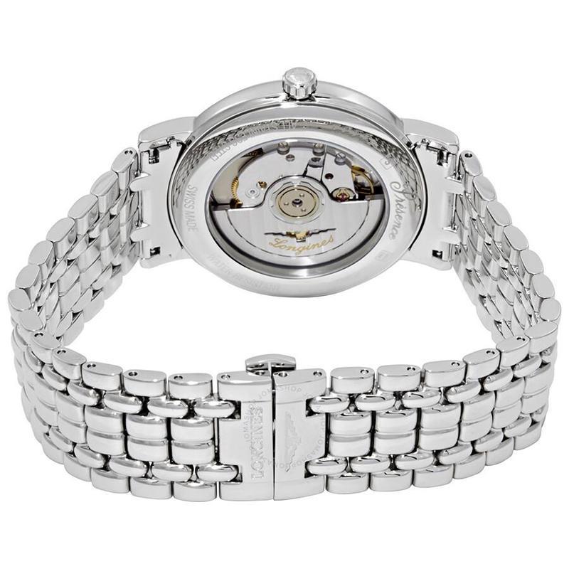 浪琴longines瑞士手表男表新款瑰丽系列时尚百搭商务经典钢带机械表男