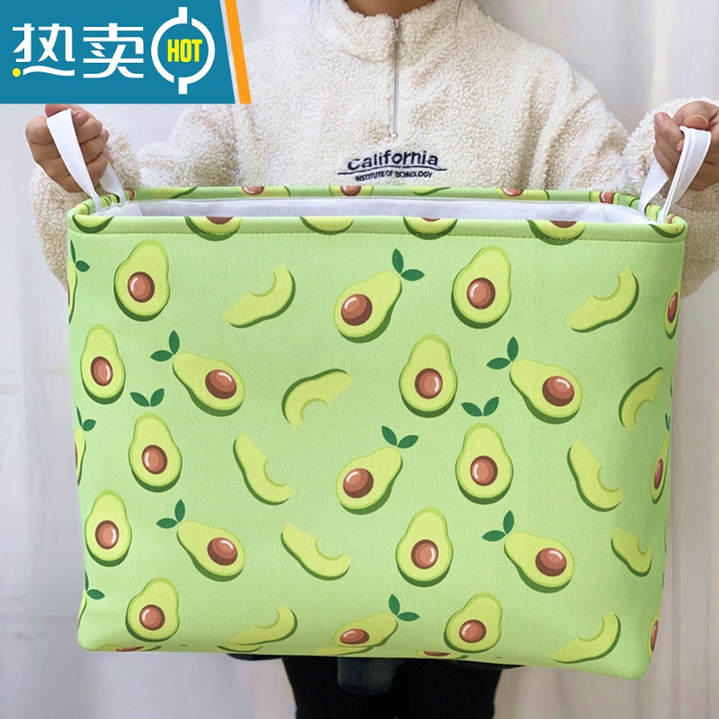 XIANCAI特大号衣服收纳箱家用加厚布艺衣物橱柜整理筐被子搬家行李收纳袋高清大图