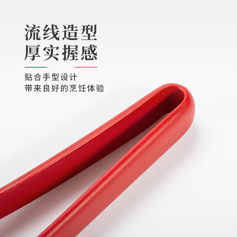 双立人 巴拉利尼厨房夹子硅胶夹大号耐高温牛排烧烤夹食物夹不粘煎锅伴侣高清大图