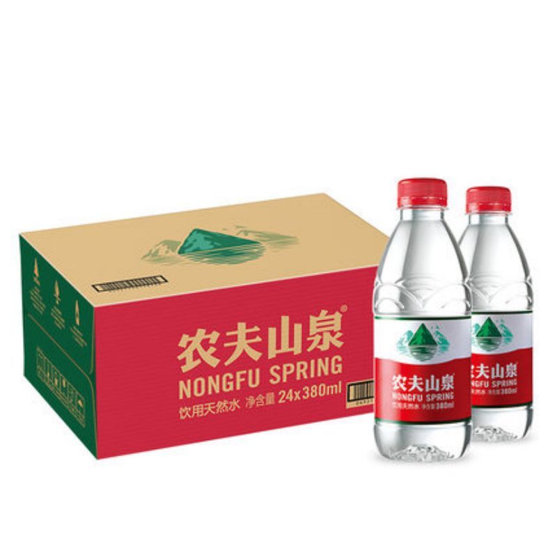 农 夫山泉矿泉水 380ml/瓶 24瓶/箱
