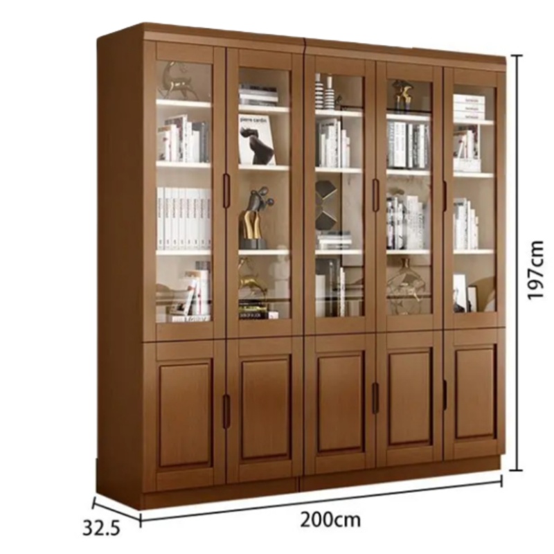 赛颐盛木质书柜高清大图