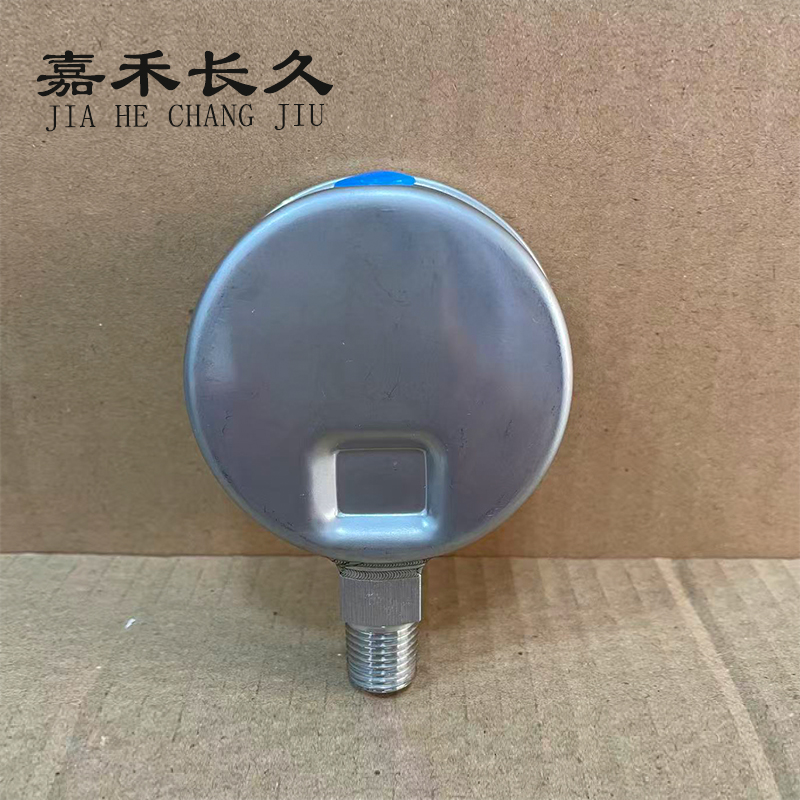 嘉禾长久 不锈钢压力表 Y60BF 0-0.6Mpa 块高清大图