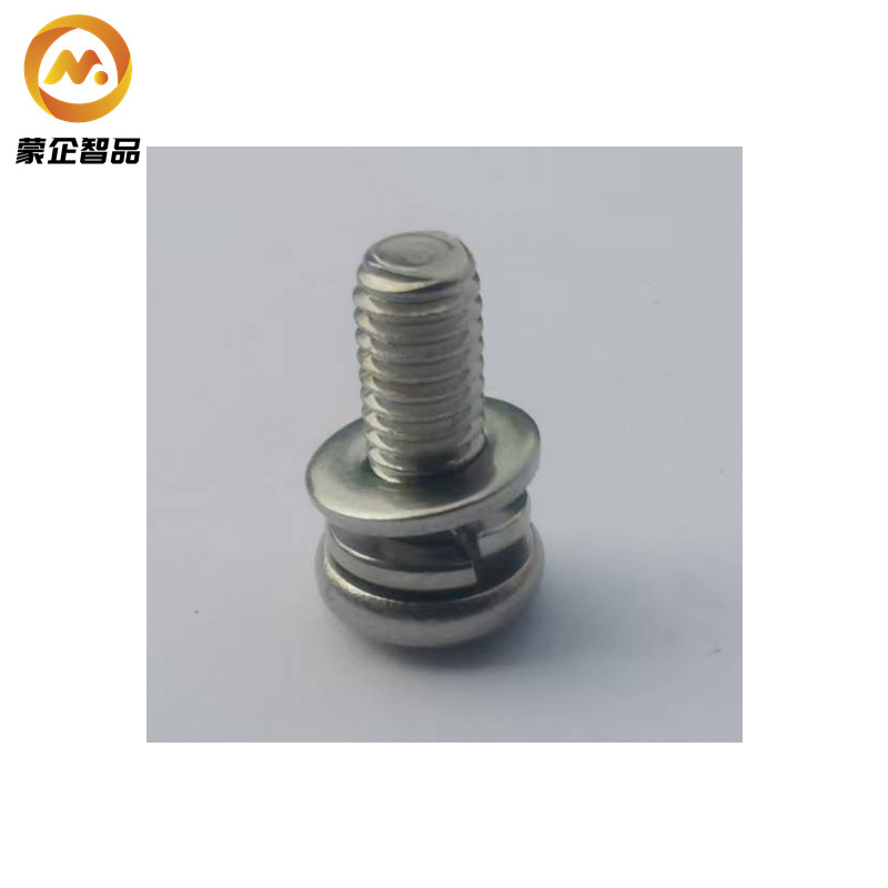 蒙企智品 304不锈钢三组合螺栓4.8级 6*15mm/个高清大图
