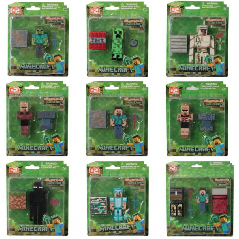 我的世界拼装玩具模型积木人偶摆件手办人仔minecraft游戏周边新款弓箭我的世界图片 高清实拍大图 苏宁易购