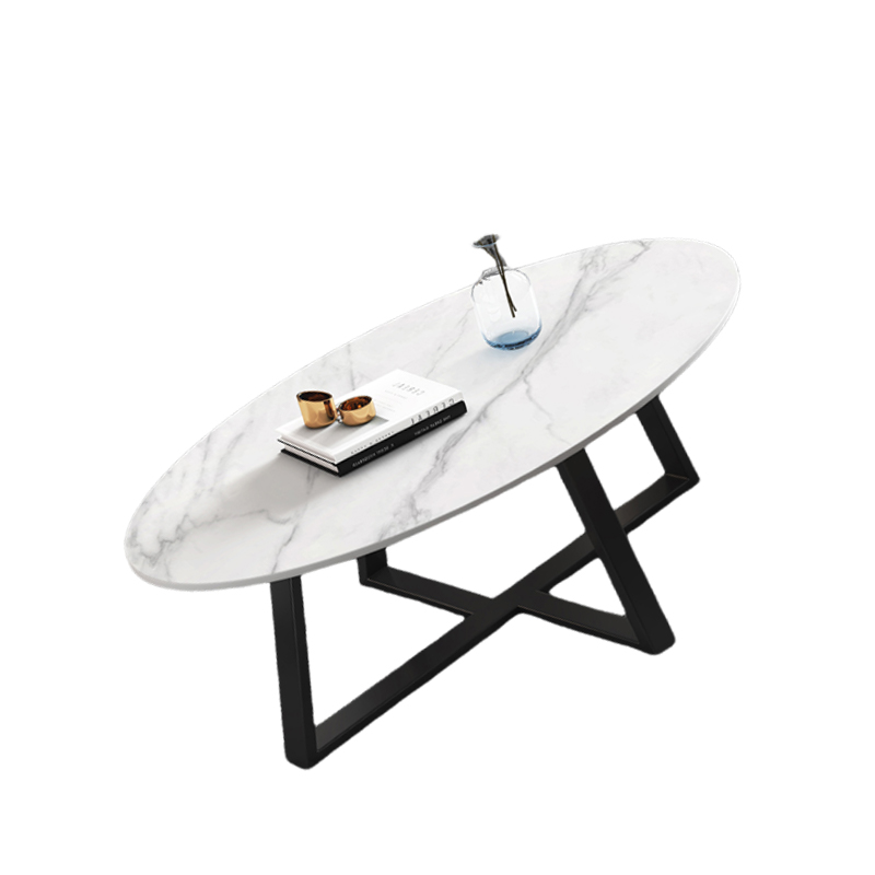 堇柏 岩板茶几 100*50 张高清大图