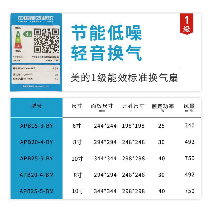 美的排气扇