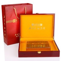 宫品海参 威海4A野生淡干海参刺参30-45只250g礼盒装 生鲜 海鲜水产