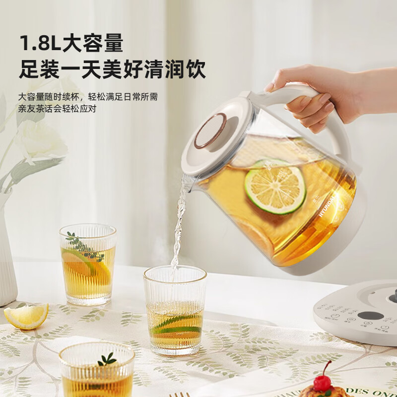HYUNDAI电热水壶(养生壶)DC5B07 800W高清大图