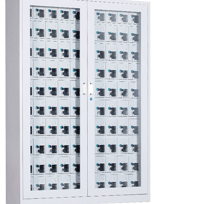 静科手机柜存储柜84门台高清大图