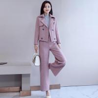 小样传奇 早秋款时尚两件套2019年秋装新款女人味初秋气质洋气阔腿裤套装潮