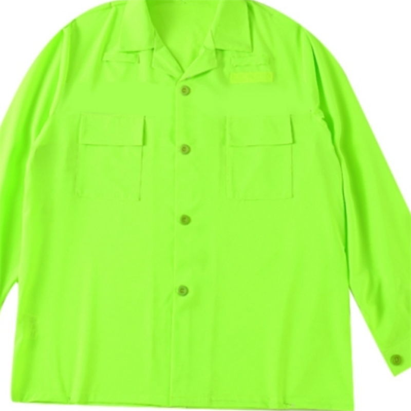 铂牛 荧光黄长袖上衣 S-XXXXL 件高清大图