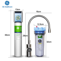 [品质升级]美国通用(GE)净水器VOC6000 商用家用厨下式直饮净水机 6000L大流量 除铅除化学残留