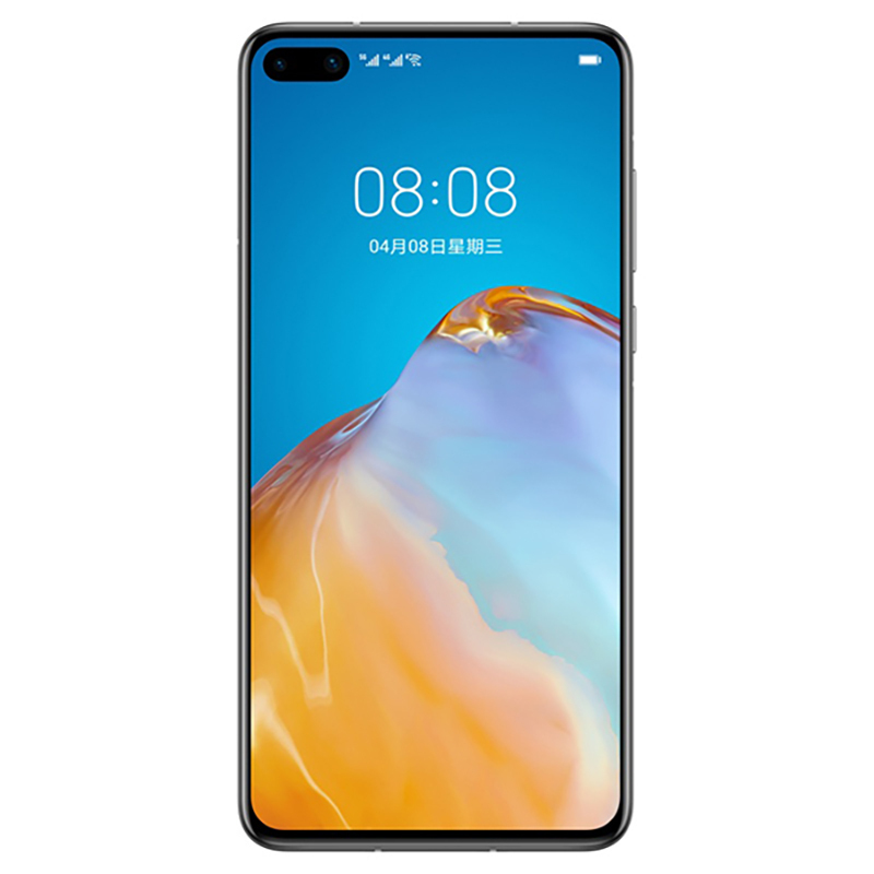[二手9成新]华为P40 5G 冰霜银 8G+256G 全网通安卓手机 6.1英寸直面屏麒麟990双卡拍照游戏5G手机高清大图