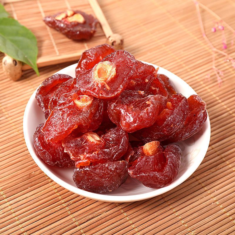 蜜饯酸甜半梅半边梅话李子梅肉果干零食情人梅干蜜饯果脯
