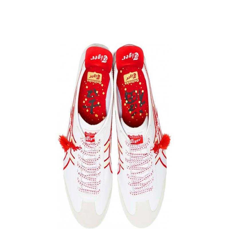 新年款Onitsuka Tiger/鬼塚虎 男女休闲鞋MEXICO66 1183A866-100
