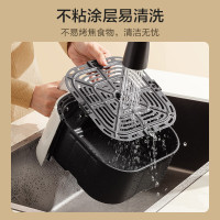 美的(Midea)空气炸锅5L大容量 多功能家用无油低脂 精准控温大功率电炸锅烤箱薯条机KZ50M4-707
