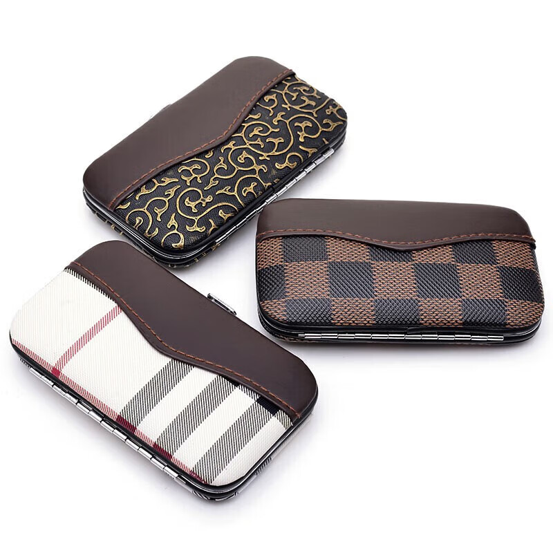 四万公里指甲刀套装家用便携修剪修脚美甲剪刀钳挖耳勺工具创意礼品金龙纹SW3402高清大图