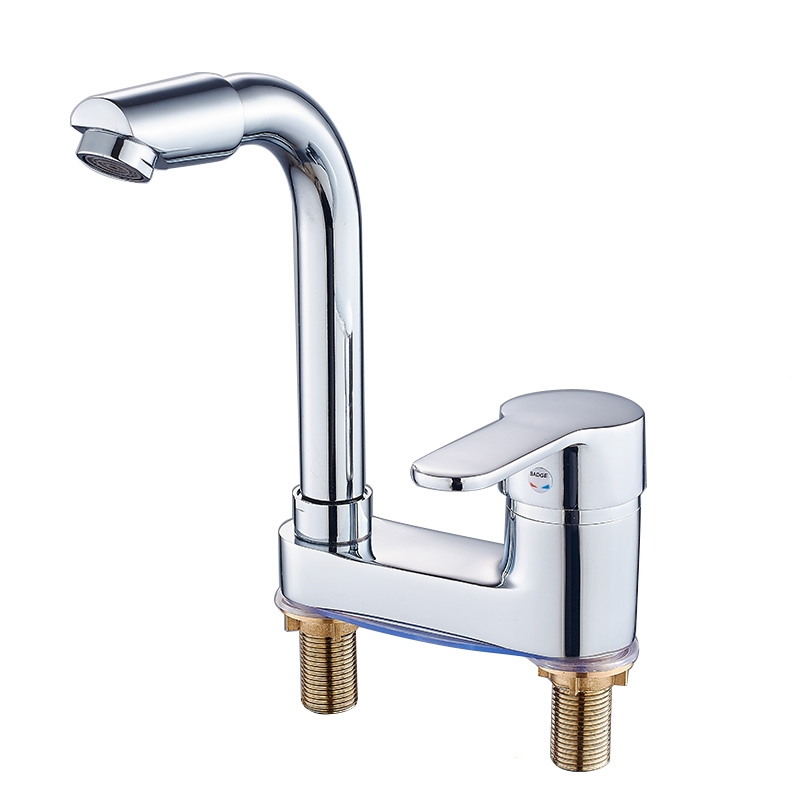 水龙头冷热面盆家用藤印象台盆卫生间老式混水阀洗手洗脸盆龙头