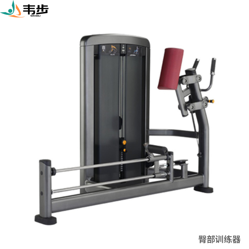韦步LS518商用立式大腿伸展后蹬臀部练习肌肉专项训练局部型力量器械高清大图