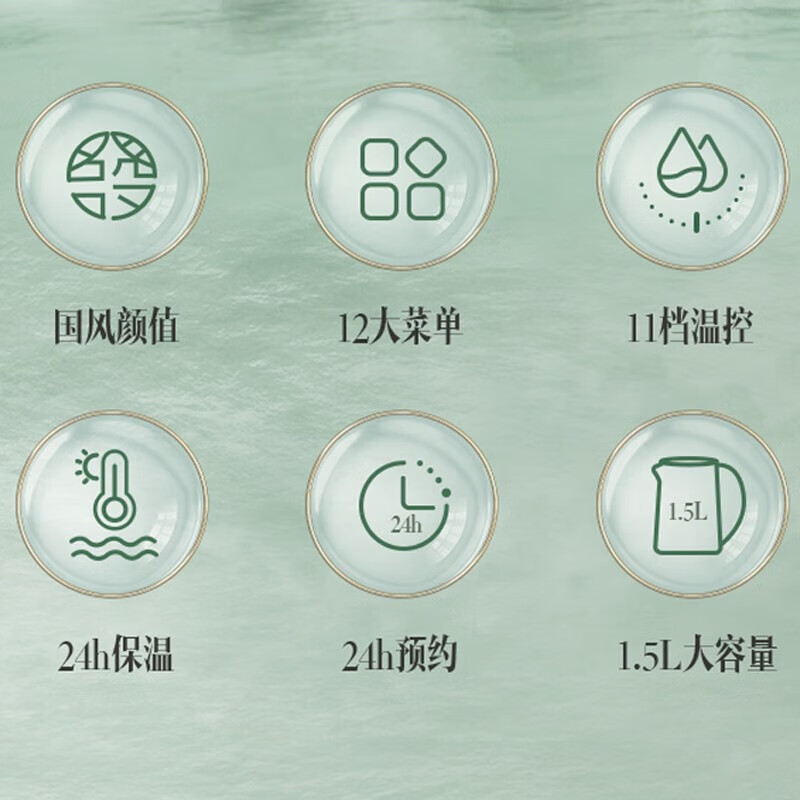 九阳 1.5L养生壶K15D-WY6123高清大图