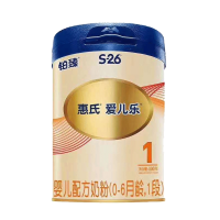 【精选19年8月产】惠氏铂臻爱儿乐1段800g*6罐