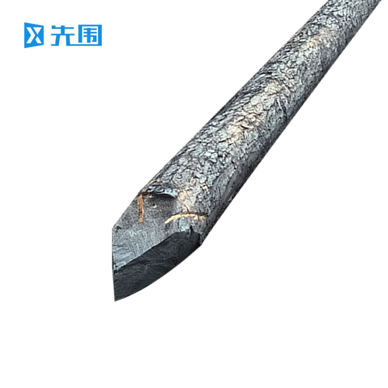 先围 防洪防腐木桩 直径14cm长3米 根高清大图