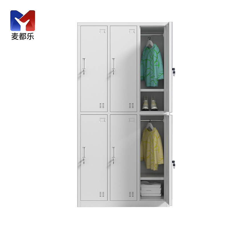 麦都乐 铁皮更衣柜 六门 台高清大图