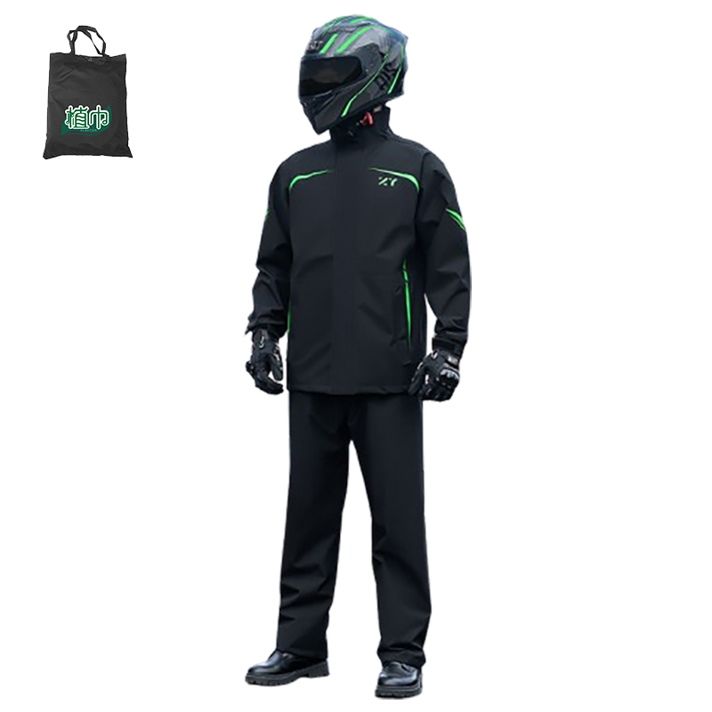 植巾 YY160 分体式 雨衣(计价单位:件)黑色高清大图