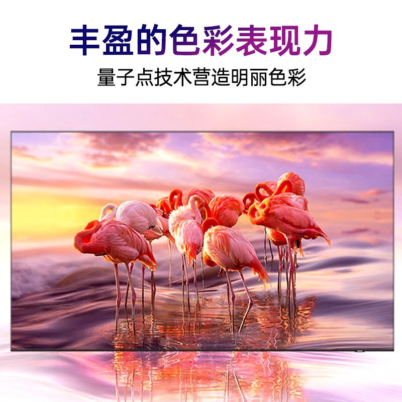 三星(SAMSUNG)电视75寸超高清量子点智能语音遥控120HZ高刷全面屏超薄壁挂液晶电视机QA75Q60AAJXXZ