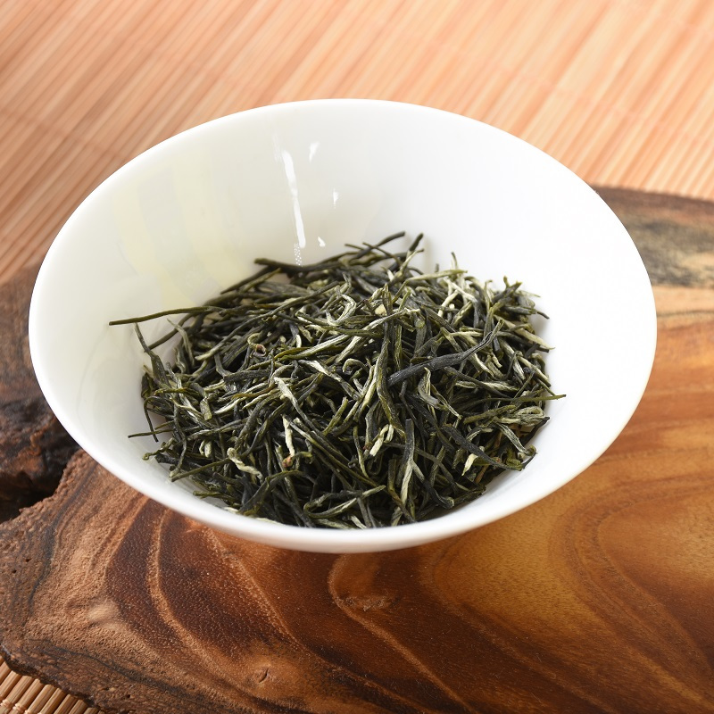 峨眉雪芽 高山毛尖100g 春茶嫩芽绿茶 茶叶高清大图