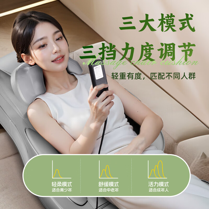 佳仁多功能按摩靠垫JR-WJH6595高清大图