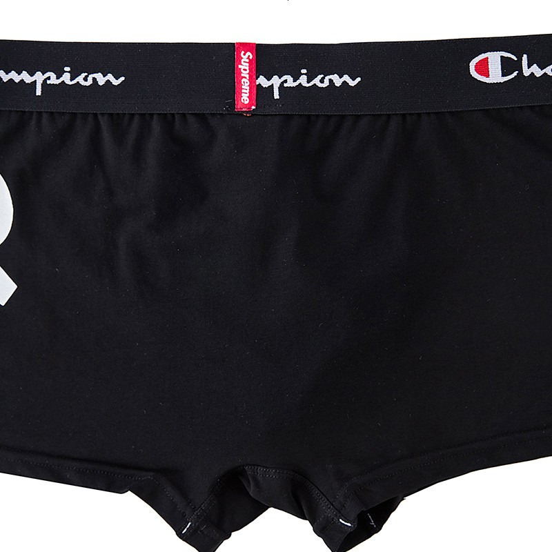 champion冠军联名男士内裤两条装春秋情侣平角裤