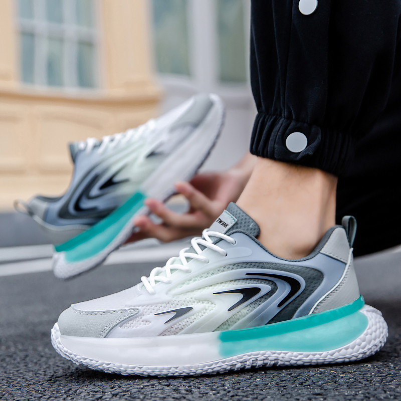 tweak男鞋夏季透气鞋子男百搭学生爆米花运动鞋男款青少年休闲鞋冬