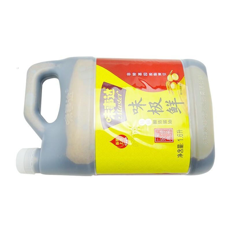 味事达(Master)味极鲜生抽酱油1.6L*2家庭装酱油调料调味品烹饪凉拌汁