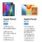 Apple Pencil (第二代)手写笔 适用于 iPad Pro、 iPad Air 4代、 mini 6代