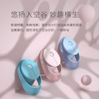 雷柏Ralemo Air1 紫色乐萌鼠标无线充电多模式鼠标