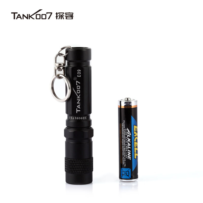 TANK007 E09 迷你EDC强光手电筒高清大图