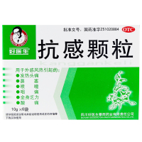 【3盒装】好医生 抗感颗粒 10g*6袋清热解毒 头痛发热 鼻塞喷嚏咽喉疼痛 全身乏力酸痛 风热感冒药