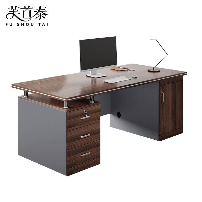 芙首泰办公桌140*60*77cm张高清大图