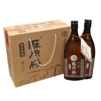 【中华特色】大同馆雁同府山西特产黍米黄酒500mlx6瓶整箱装12度 华北