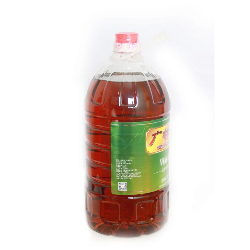 广林子清香压榨胡麻油 亚麻籽油5L图片