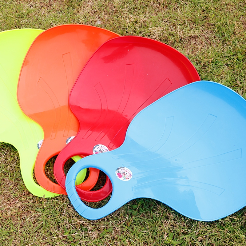 闪电客儿童加厚滑草板成人滑雪板滑雪片滑草片划草垫滑沙板草坪垫