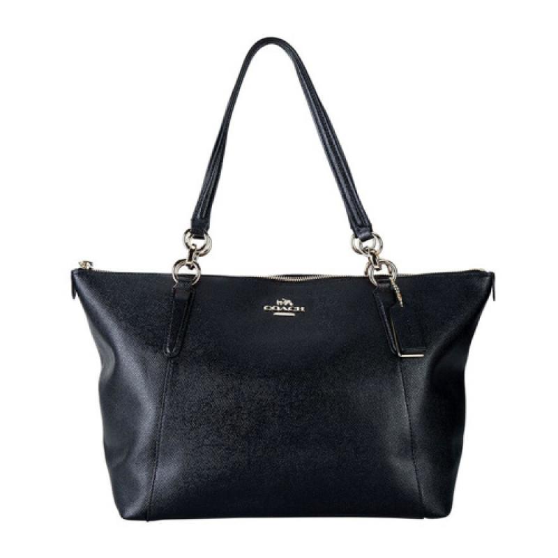 coach蔻驰女士牛皮革大号饺子单肩包手提包f57526d