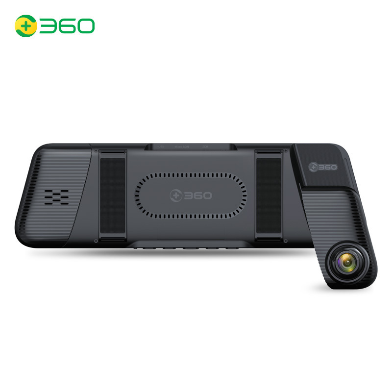 360 行车记录仪全面屏流媒体后视镜 M320 尊享版 前1440P后1080P高清双录 倒车影像停车监控+礼盒套餐
