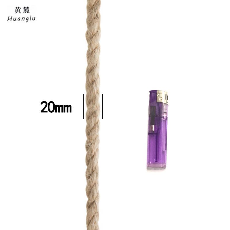 黄麓 黄麻绳 20mm 米图片
