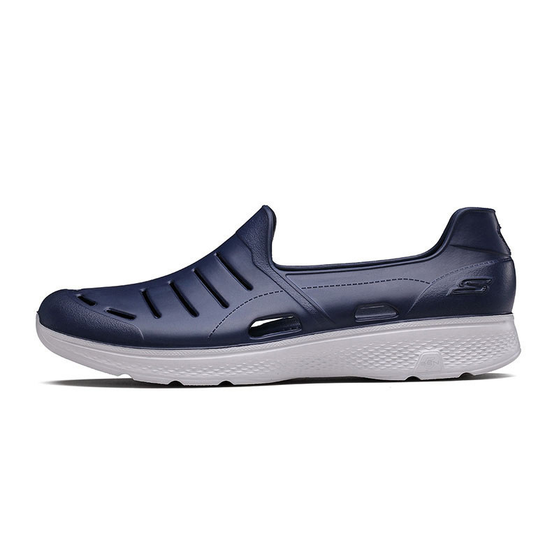 Skechers斯凯奇新款男鞋夏季洞洞鞋一脚蹬轻质透气休闲凉鞋54270