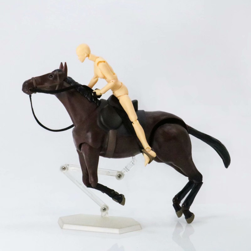 figma素体模型马参考手办画画绘画工具人偶 玩具