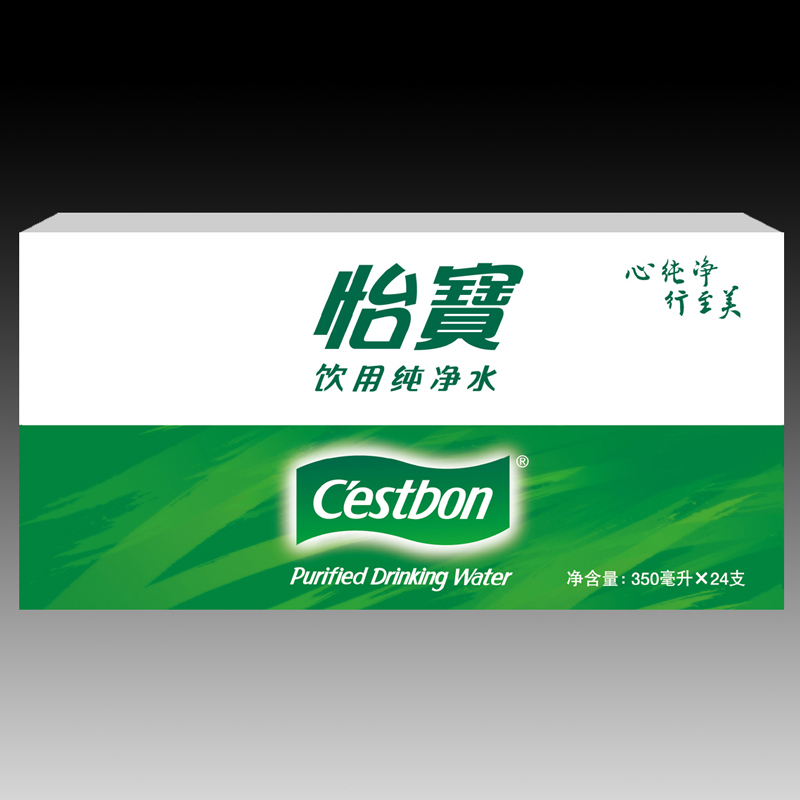 纯净水 350ml*24瓶/箱 矿泉水 泡茶会议天然饮用水 10箱装